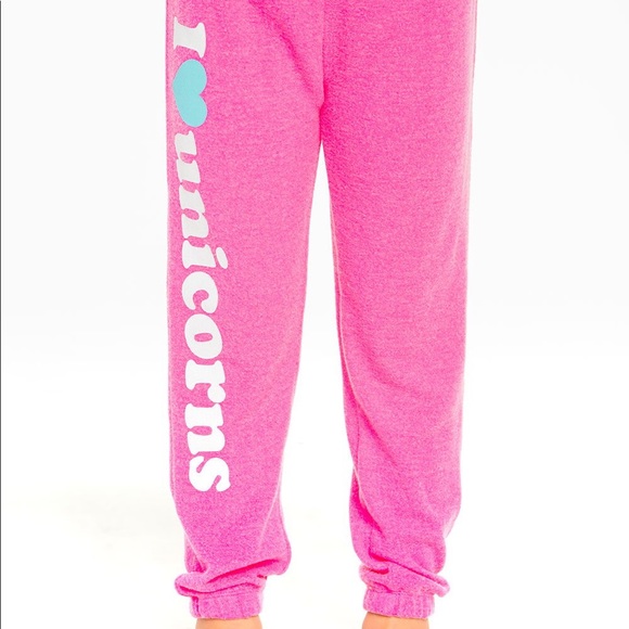 Chaser Other - NWT! Chaser I Love Unicorns Sweat Pants🦄!